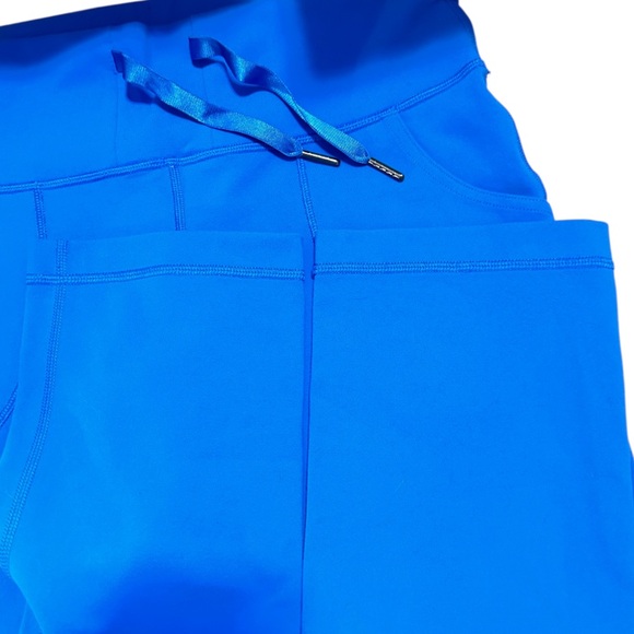 Lululemon 🍋Athletica Electric Blue Jogger Straight Leg/31”/ Size 10 - Picture 4 of 6